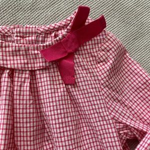 JACADI Paris Pink/White Cotton Shirt